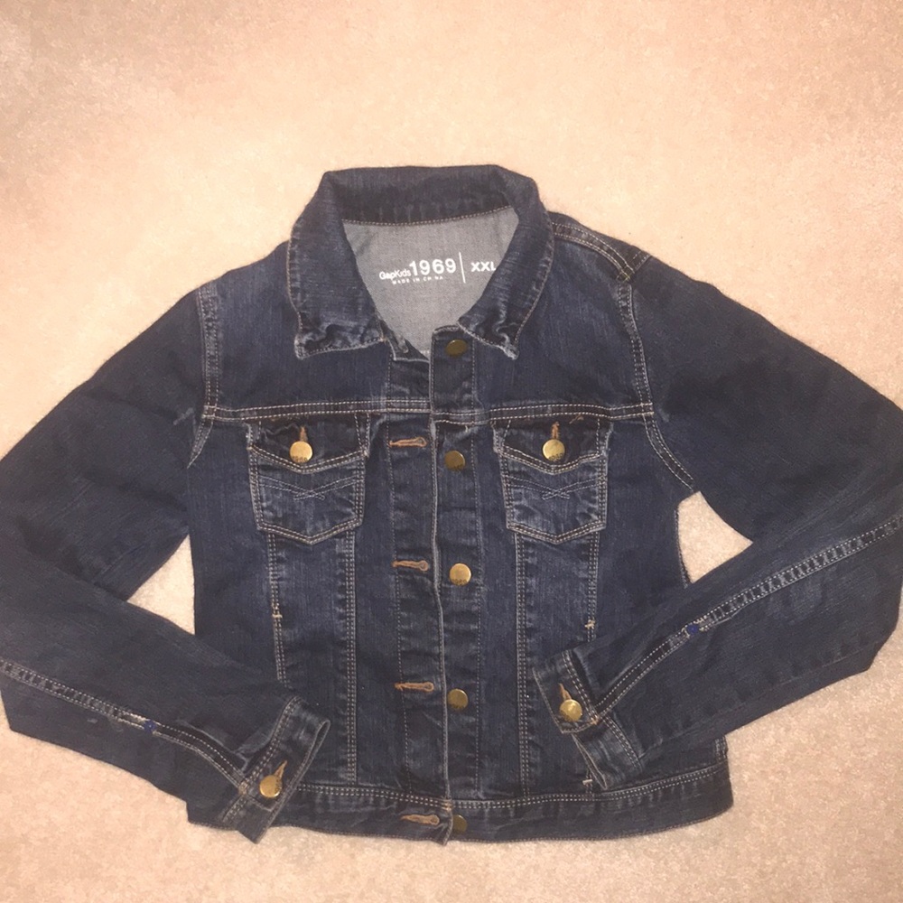 Gap Kids Cropped Jean Jacket